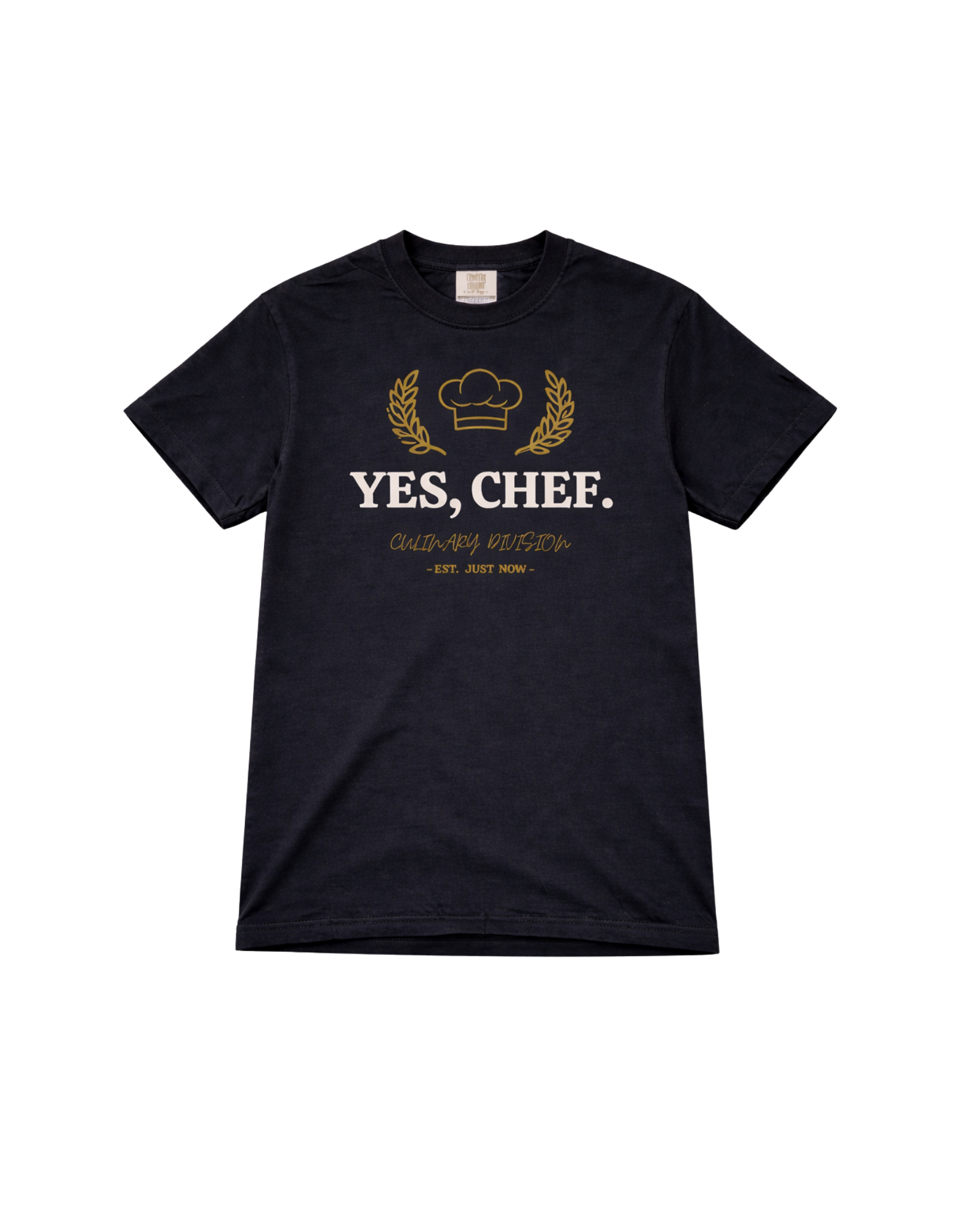Yes, Chef. Culinary Division t-shirt